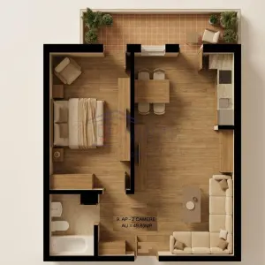 Apartamente 2/3 Camere | Rate la Dezvoltator pe 6 Ani | Bloc Nou | 2c-7867 - foto 6