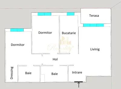 DENYA FOREST,Apartament 3 camere, 70 mp, 2 bai, loc parcare- Zona Lipovei - foto 20