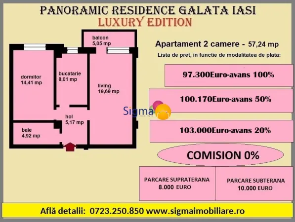 Apartament 2 camere Iași - poza 15