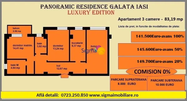 Apartament 3 camere Iași - poza 20