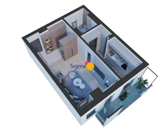 Apartament 1 camera Iași - poza 9