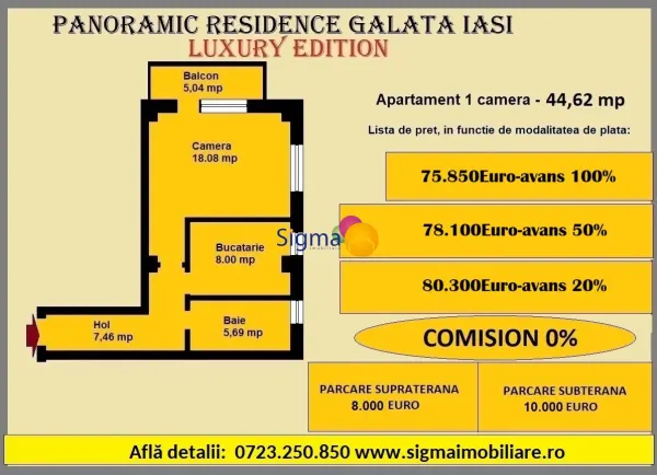 Apartament 1 camera Iași - poza 5