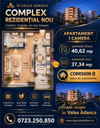 Apartament 1 camera Iași - poza 1