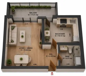 Studio | Ansamblu rezidential Tandala 6 | Mihai Bravu - Bucuresti