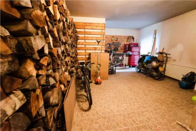 Casa din busteni cu ferma zootehnica si afacere (Tengheler, Com. Ditrau) - foto 19