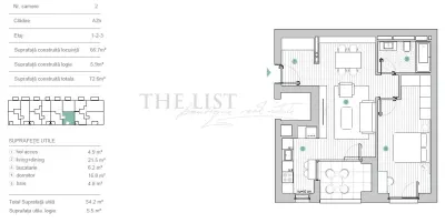 Apartament 2 camere Pipera - poza 3