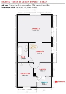 Casa de locuit duplex (Gheorgheni, str. Carpati) - foto 21