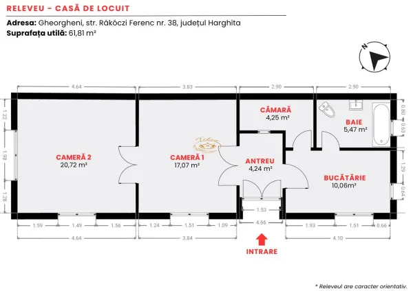 Casă 2 camere Gheorgheni - poza 22