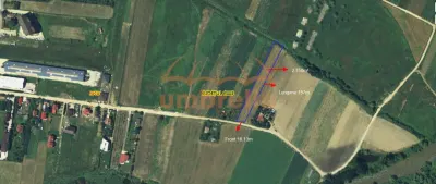 Teren de vanzare Jucu de Mijloc Intravilan  5.500m²/45€ m² - foto 2