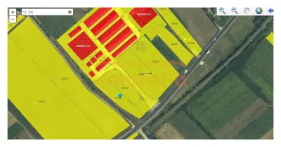 Teren de vanzare in Iclod  DN1  7000m²/15€ m² - foto 3