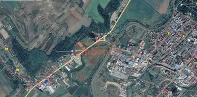 Teren de vanzare  in Gherla, Strada Clujului, parcele de 700m²/120€ m² - foto 3