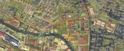 Teren de vanzare cu  PUZ in Cluj-Napoca Petrom, Strada Transilvaniei 2338m²/598€ m² - foto 2