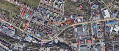 Teren de vanzare cu  PUZ in Cluj-Napoca Petrom, Strada Transilvaniei 2338m²/598€ m² - foto 3