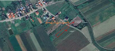 teren intravilan cu Autorizatie de constructie 1.400m² in Livada-Iclod - Livada (Iclod)