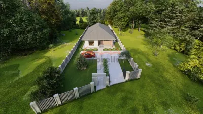 teren intravilan cu Autorizatie de constructie 1.400m² in Livada-Iclod - foto 4