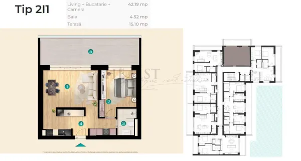 Apartament 2 camere București - poza 1
