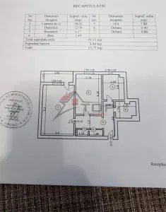 Etaj 1 - Mircea cel Batran, 2 camere decomandat, 54mp - foto 6