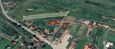 Teren de vanzare 1700 mp cu utilitati in Sard - foto 2