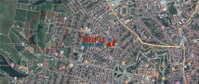 Teren zona Piata Cetate 617mp cu utilitati - foto 4