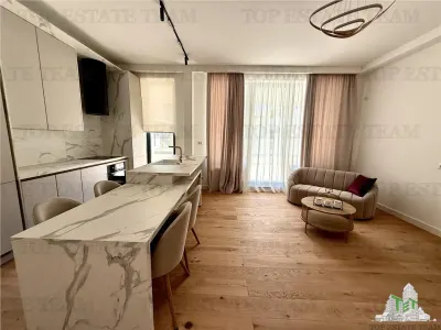 Apartament Exclusivist 3 Camere Voluntari - Pipera cu Terase Generoase si Gradini Private - foto 6
