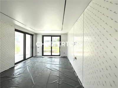 Casa de lux moderna cu 12 camere si piscina - Design minimalist inspirat din Miami | 1167 mp utili pe teren de 4000 mp - foto 14