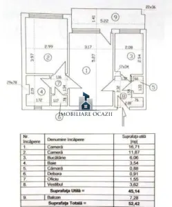 Apartament 2 camere Semidecomandat Bd.Alexandru Obregia - foto 5