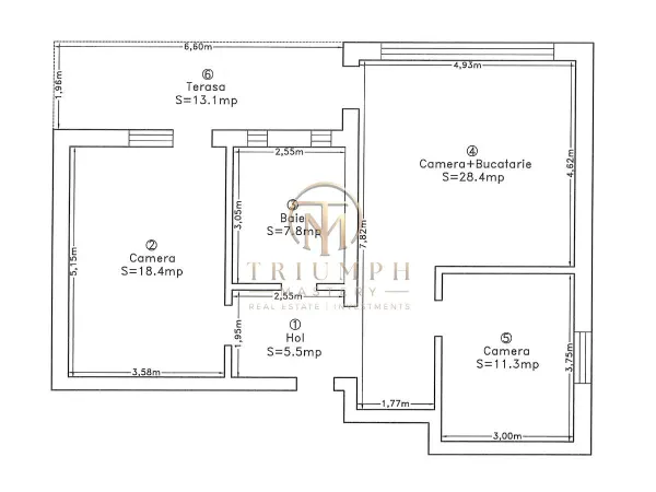 Apartament 3 camere Cluj-Napoca - poza 1