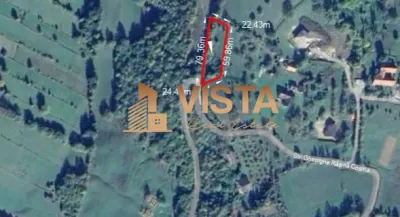 Teren intravilan 1500mp, ideal A-frame / pensiune , priveliste si pozitie excelenta - foto 2
