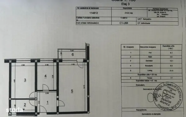 Apartament 2 camere Sânpetru - poza 15