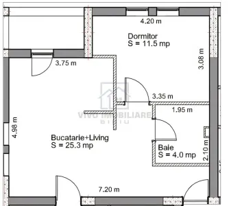 Apartament de vanzare in Sibiu - pretabil pentru regim hotelier, etaj 1, zona Henri Coanda - foto 2