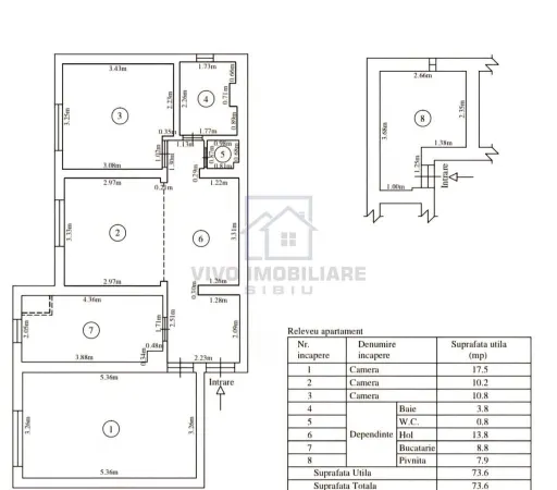 Apartament 3 camere Sibiu - poza 2