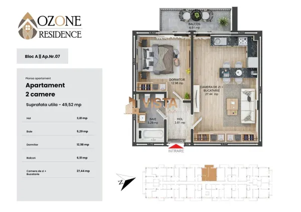 Apartament 2 camere Brașov - poza 15