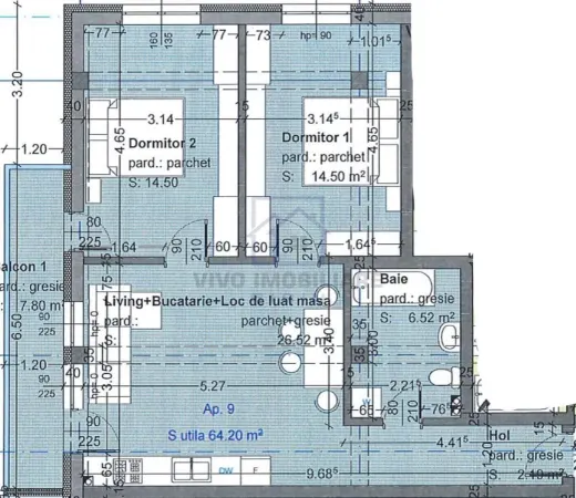 Apartament 3 camere Șelimbăr - poza 2