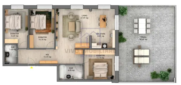 Apartament 4 camere Sibiu - poza 2