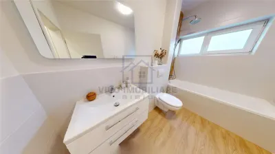 Apartament de vanzare in Sibiu - decomandat, cu vata bazaltica, mobilat si utilat de lux - foto 8