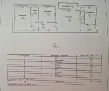Parcul Padurice / Zona Soarelui / Apartament 3 / Camere Etaj 3 - foto 11