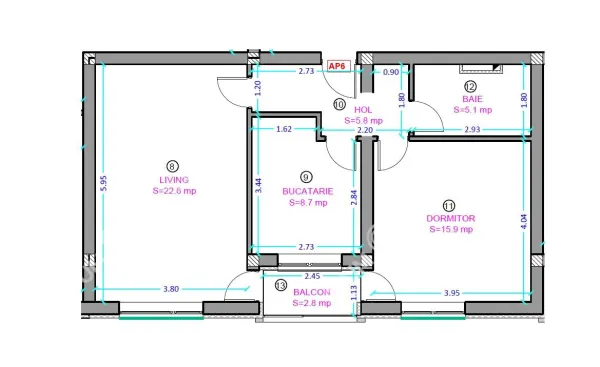 Apartament 2 camere Sibiu - poza 4