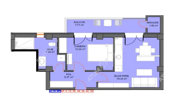 Apartament 2 camere Sibiu - poza 4