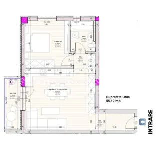 De vanzare apartament cu 2 camere complet finisat la cheie la etajul 1 in zona Pictor Brana - foto 8