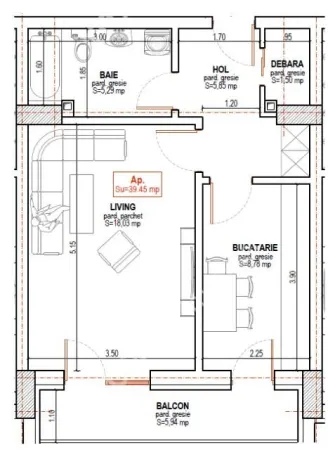 Apartament 2 camere Sibiu - poza 6