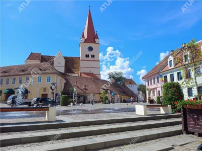 De vanzare casa si hale industriale - 475 mp utili in Cisnadie langa Sibiu - foto 2