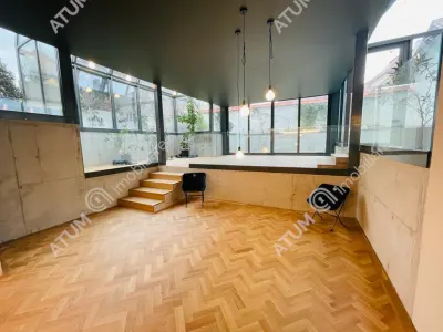Vila de vanzare cu suprafata de 609 mp utili si teren de 950 mp situata in zona ultracentrala a Sibiului - foto 16