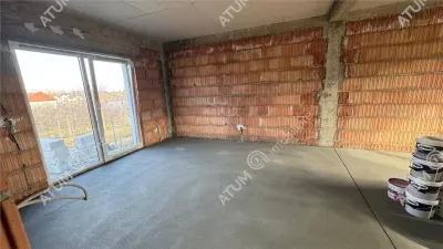 Casa individuala de vanzare 120 mp utili 300 mp teren Sura Mica - foto 7