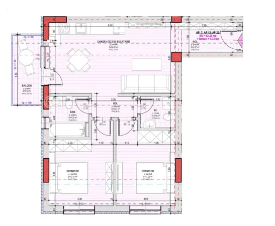 Apartament 3 camere Sibiu - poza 3