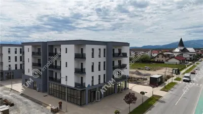 Apartament la cheie cu 3 camere 2 bai 2 balcoane si loc parcare amplasat la etajul 2 in zona Pictor Brana din Selimbar - Sibiu