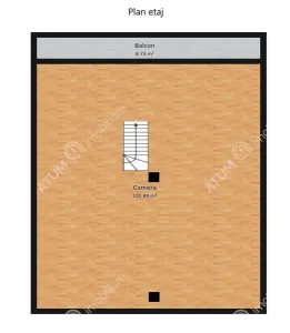 Casa de inchiriat la cheie cu suprafata de 200 mp Parter Etaj si curte 250 mp situata in zona Gusterita din Sibiu - foto 8
