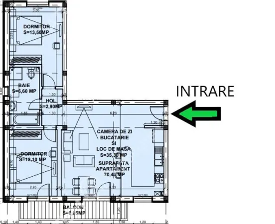 Apartament 3 camere Sibiu - poza 8