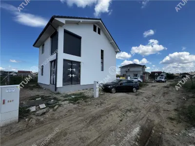 De vanzare casa individuala cu 4 camere si teren de 310 mp in Cristian zona Serelor - foto 2