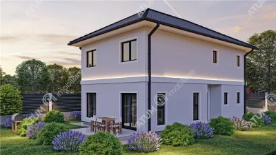 Casa individuala finisata la cheie de vanzare in Cristian 4 camere si 116 mp utili - Sibiu