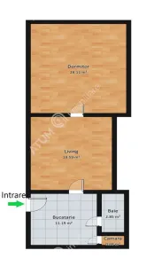 De vanzare apartament la casa cu 2 camere si pivnita in Centrul Istoric din Sibiu - foto 8